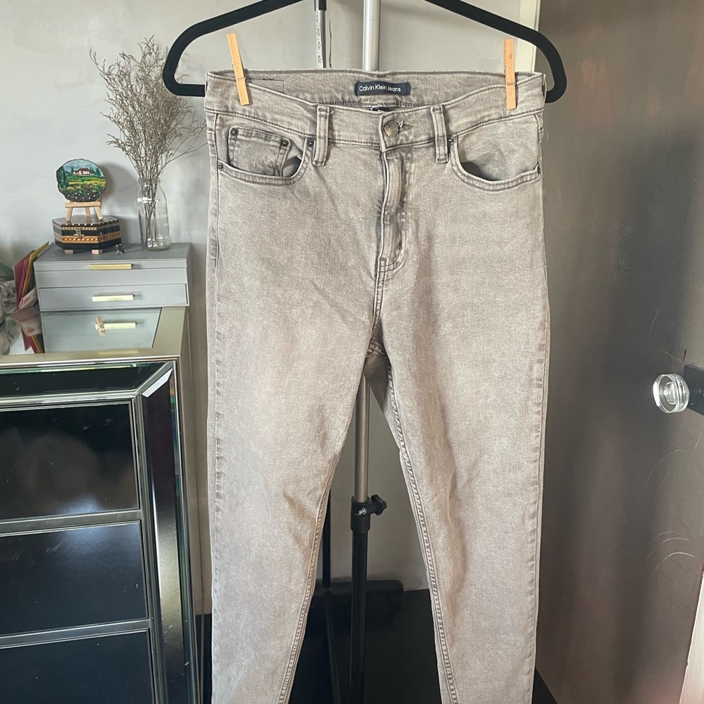 Calvin Klein Women’s Gray Jeans